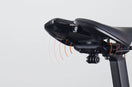 Magicshine NETFY GPS-Tracker unter dem Fahrradsattel montiert