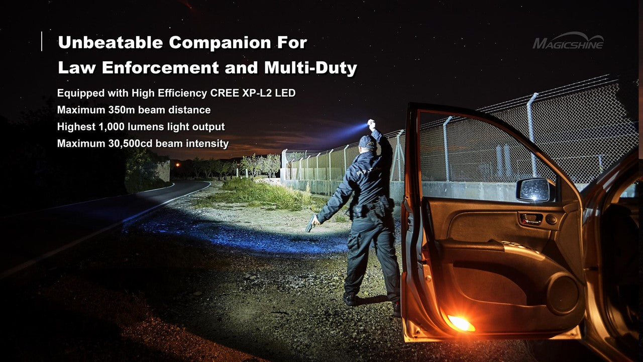 Magicshine MTL 30 Security Taschenlampe 1000 Lumen