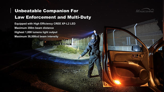 Lampe torche de sécurité MTL 30 1000 lumens