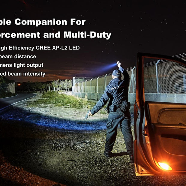 Lampe torche de sécurité MTL 30 1000 lumens