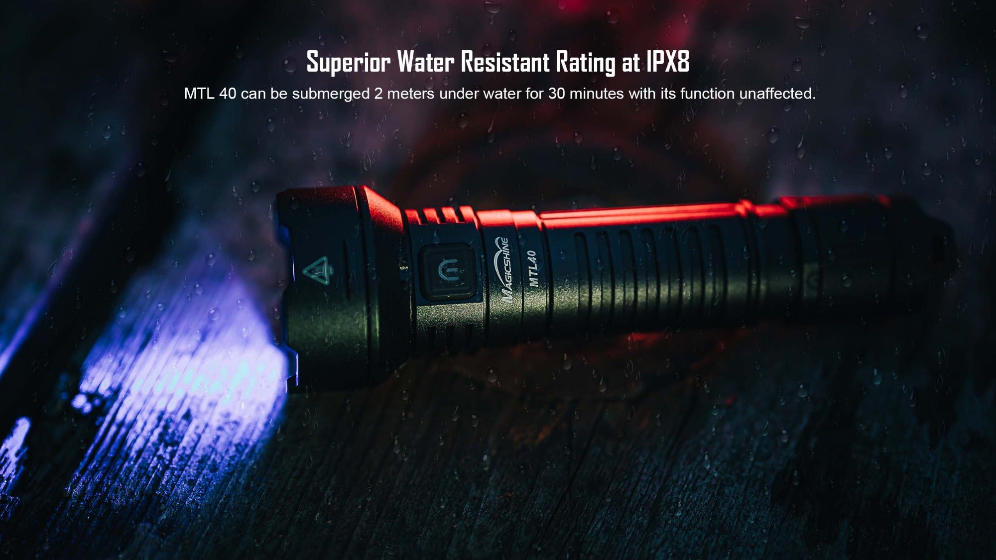 Magicshine MTL 40 Taschenlampe 1000 Lumen