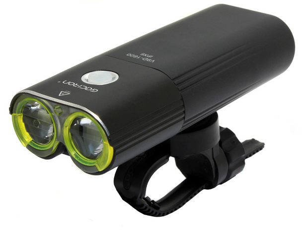 Gaciron V9-D 1600 Lumen Frontscheinwerfer mit Fernbedienung + Powerbank