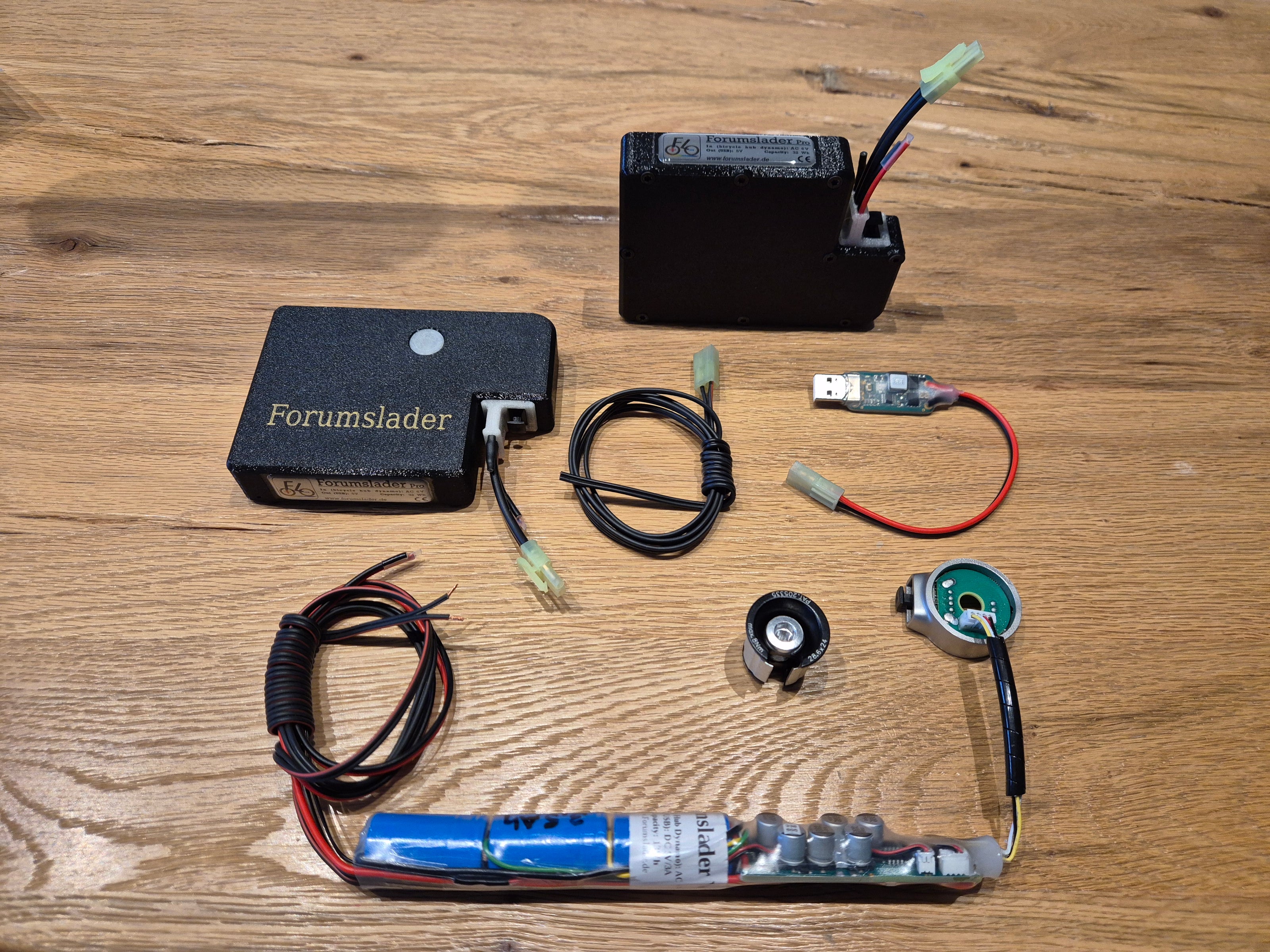 Forumslader V6 Pro Nabendynamo Stromumwandler