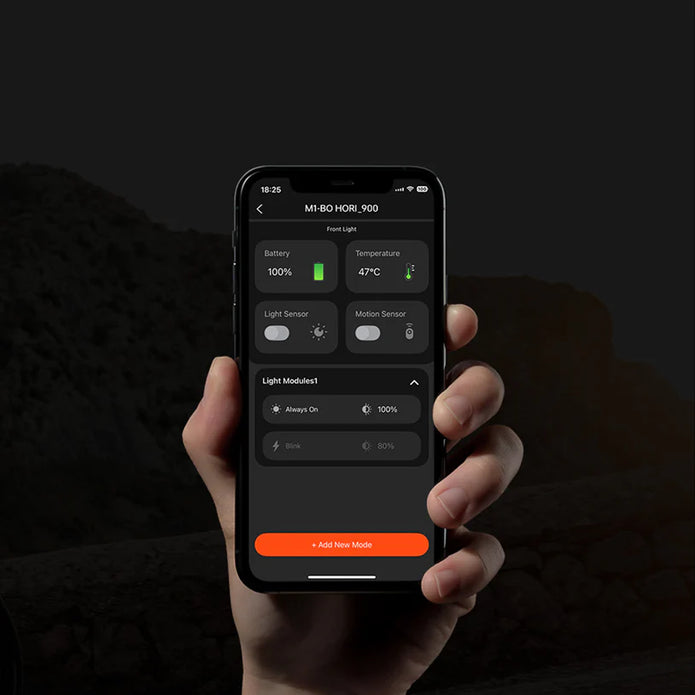 Phare avant déporté HORI 900, 900 lumens