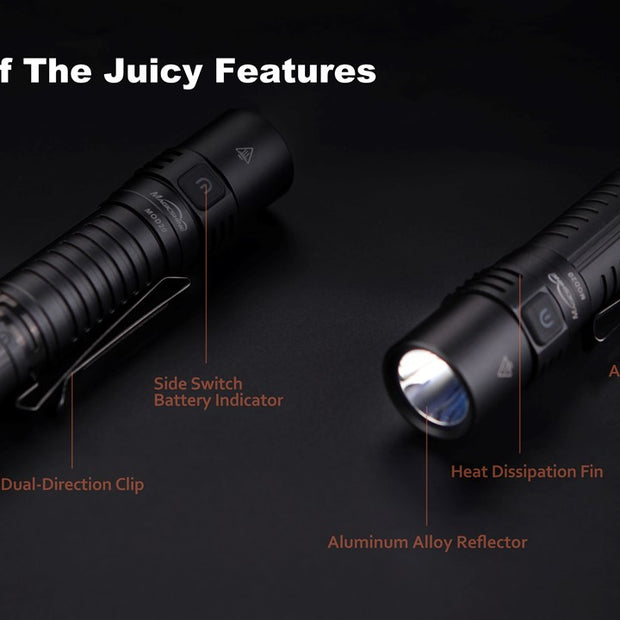 Lampe torche MOD 20 1100 lumens