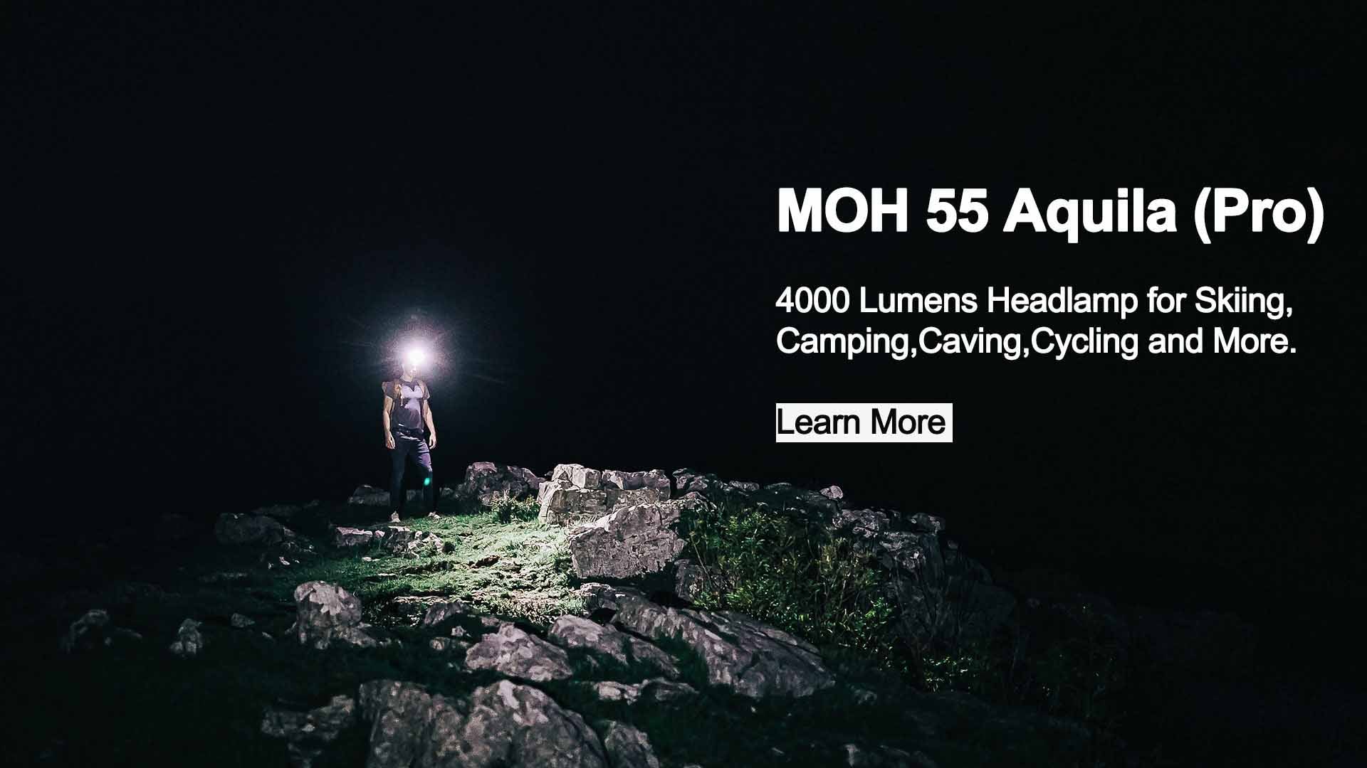 Magicshine MOH 55 Pro 10.0Ah Frontscheinwerfer 4000 Lumen