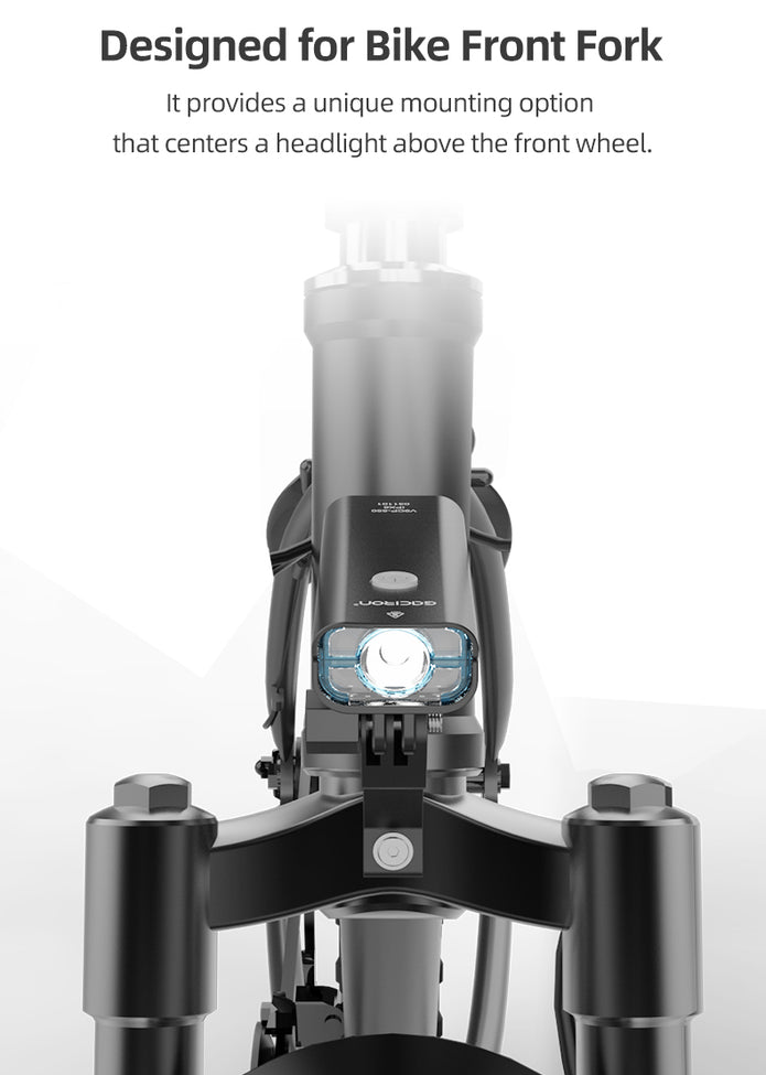 Gaciron H21A Gabellicht Frontlichtverlängerung / Bogenhalterung / GoPro – Magicshine (Bild 4)