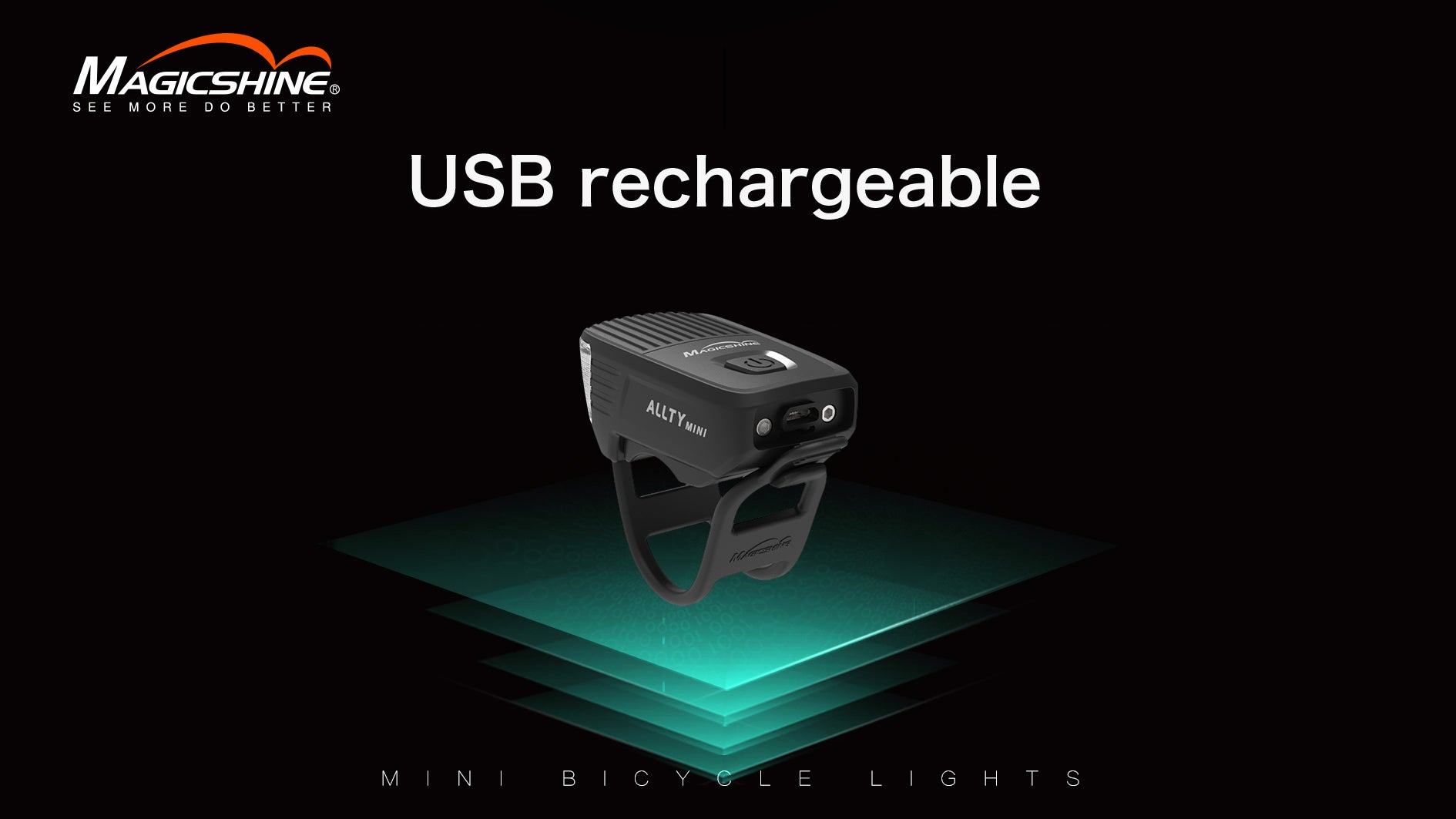Magicshine ALLTY 300 mini Frontscheinwerfer 300 Lumen
