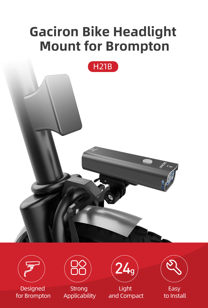 Gaciron H21B Gabellicht Frontlichtverlängerung / Bogenhalterung / GoPro – Magicshine (Bild 4)