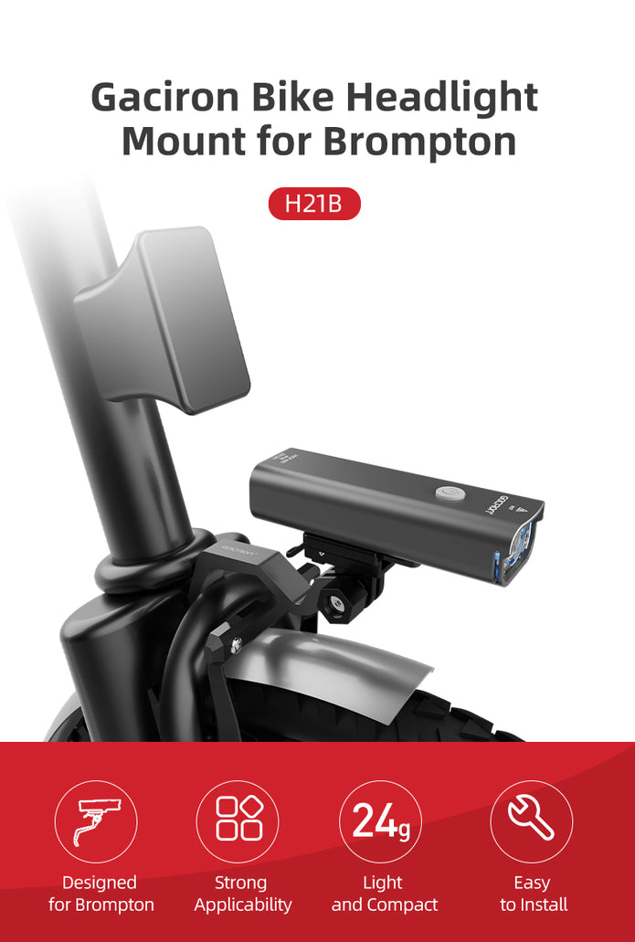 Gaciron H21B Gabellicht Frontlichtverlängerung / Bogenhalterung / GoPro – Magicshine (Bild 4)