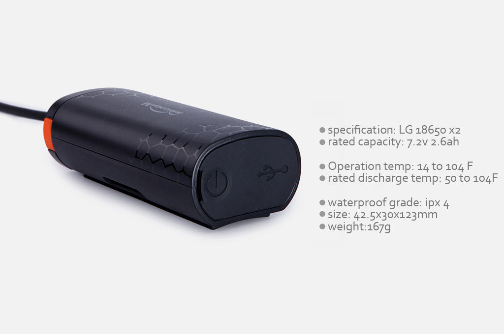 Magicshine MJ-6112 Powerbank Li IOn Akku 2.6 Ah