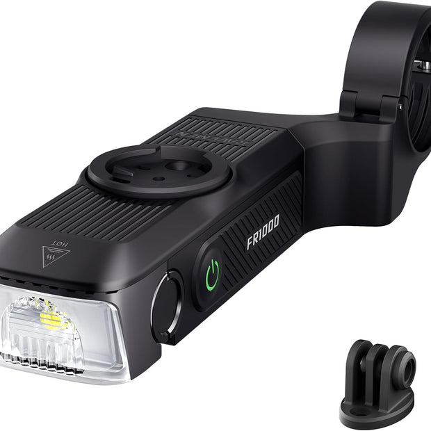 RAVEMEN FR1000 1000 Lumen Frontlicht integr. Garmin/Wahoo/Bryton Halterung