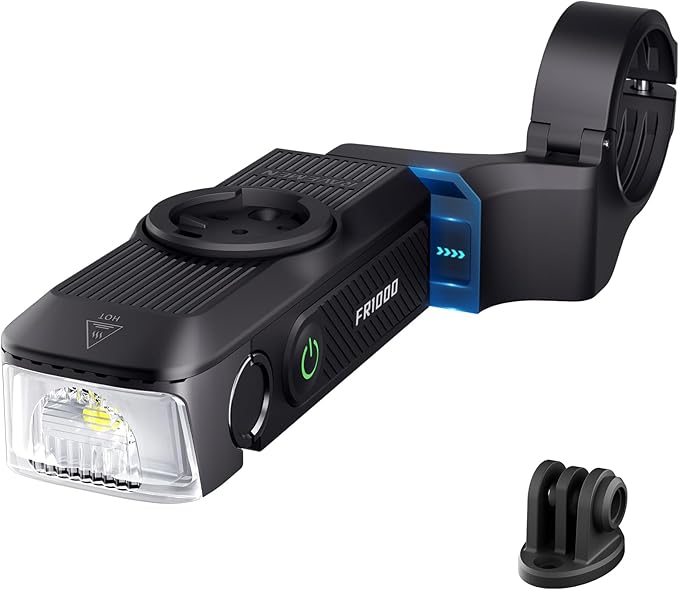 RAVEMEN FR1000 1000 Lumen Frontlicht integr. Garmin/Wahoo/Bryton Halterung