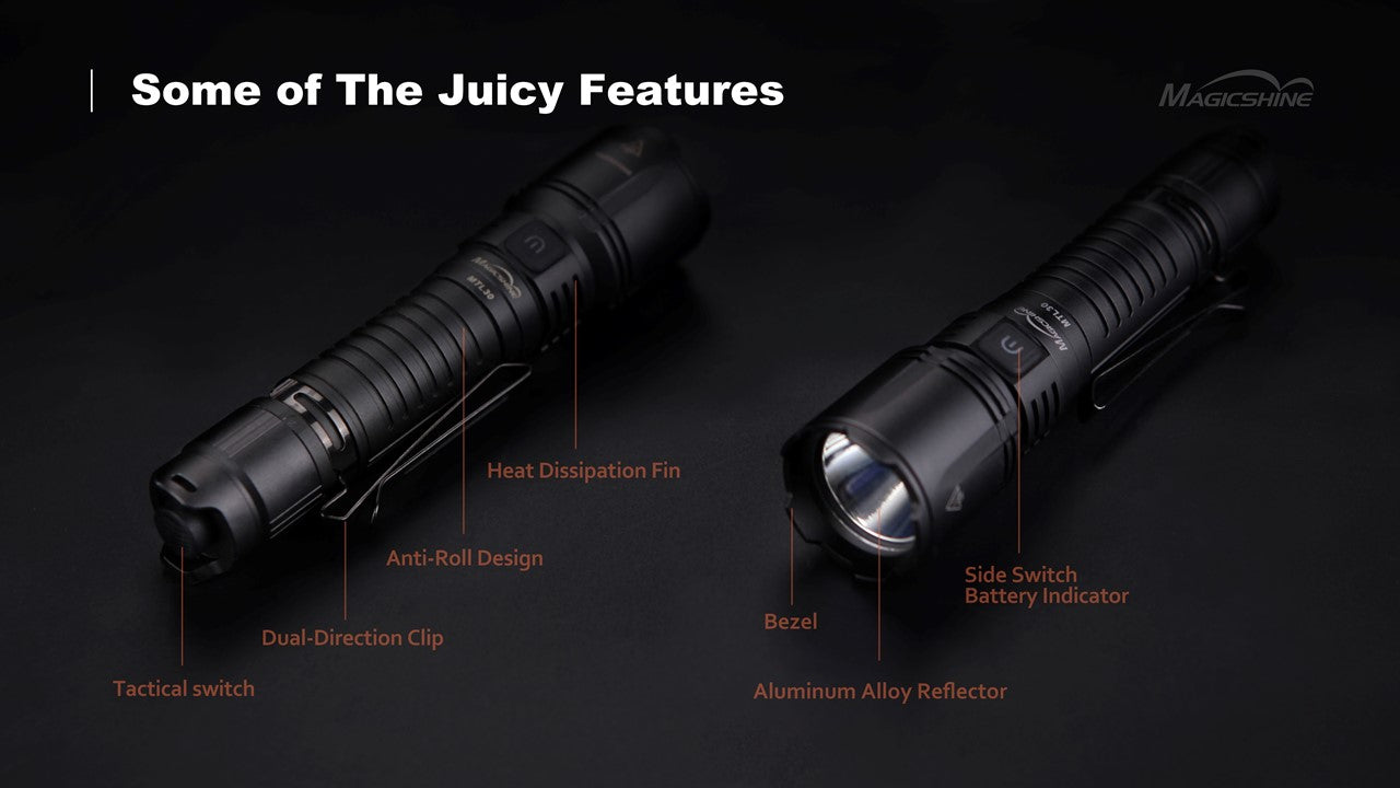 Magicshine MTL 30 Security Taschenlampe 1000 Lumen