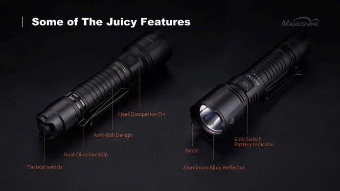 Lampe torche de sécurité MTL 30 1000 lumens