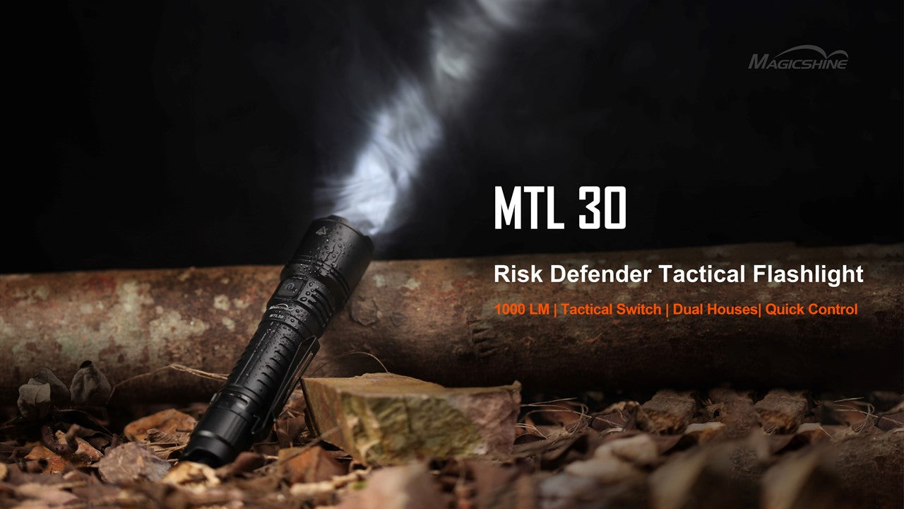 Magicshine MTL 30 Security Taschenlampe 1000 Lumen