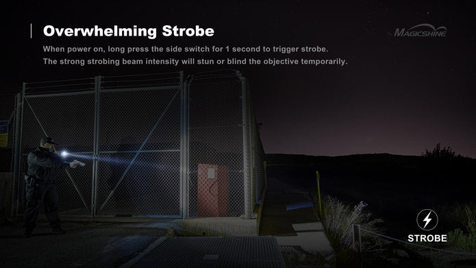 Lampe torche de sécurité MTL 30 1000 lumens