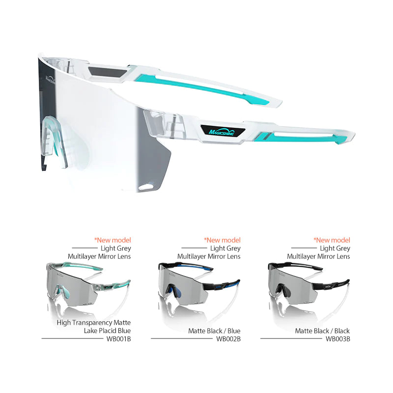 Magicshine Fahrradbrille Windbreaker Photochromic WB002B