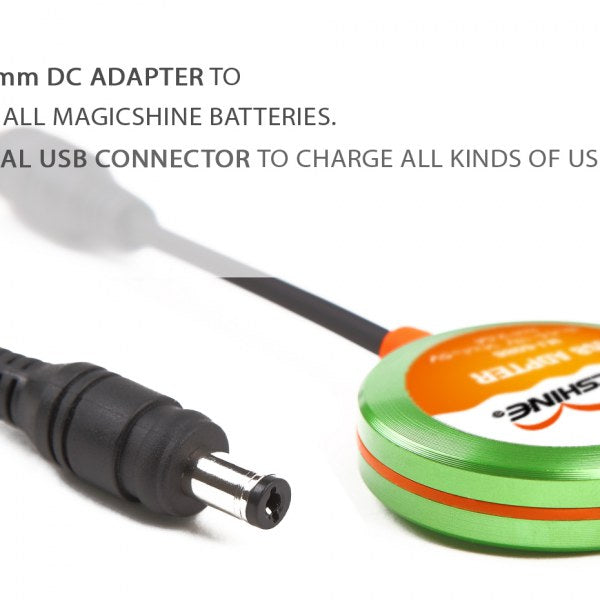 Magicshine MJ-6086 USB Powerbank Adapter black