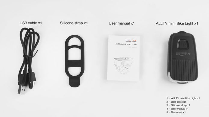 Phare avant ALLTY 300 mini 300 lumens