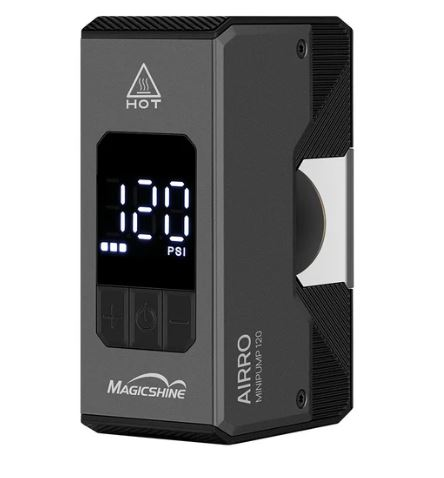 Mini pompa per bici elettrica AIRRO, max. 8,2 bar