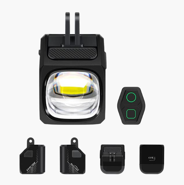 Phare avant déporté EVO 1700, 1700 lumens, blanc