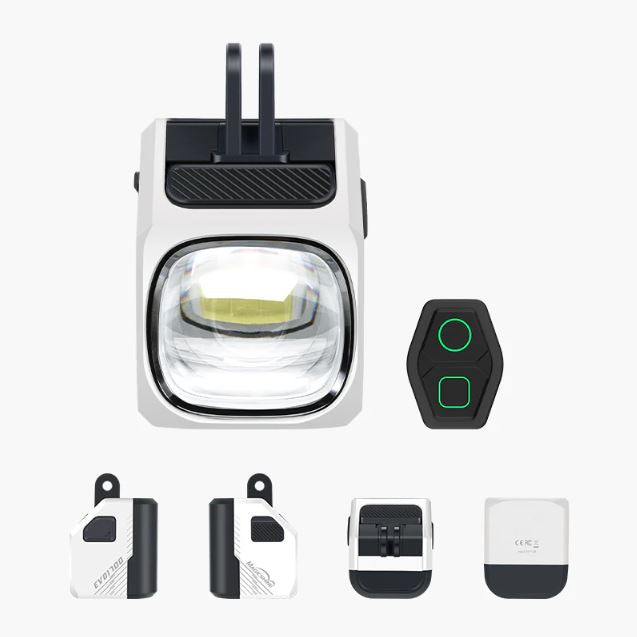 Phare avant déporté EVO 1700, 1700 lumens, noir