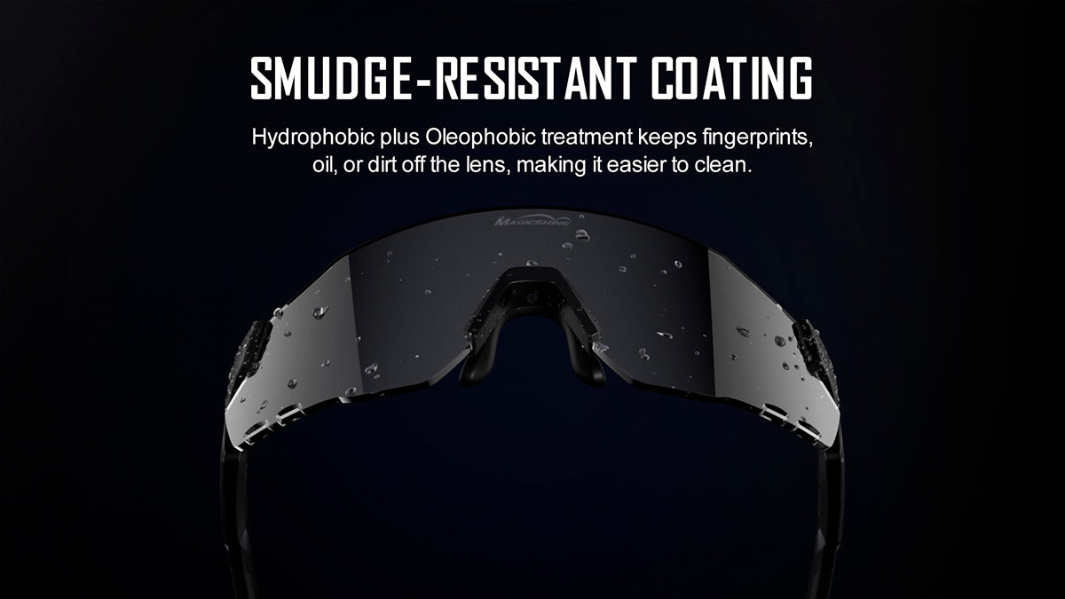 Lunettes de cyclisme coupe-vent photochromiques 