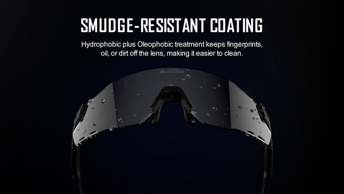 Lunettes de cyclisme coupe-vent photochromiques 