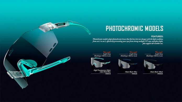Fahradbrille Windbreaker Photochromic WB001B