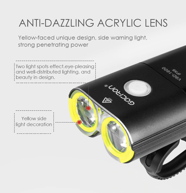 Gaciron V9-D 1600 Lumen Frontscheinwerfer mit Fernbedienung + Powerbank – Magicshine (Bild 16)