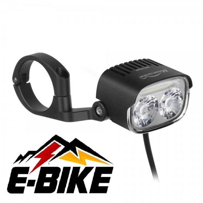 Phare avant pour vélo électrique ME 2000, 2000 lumens