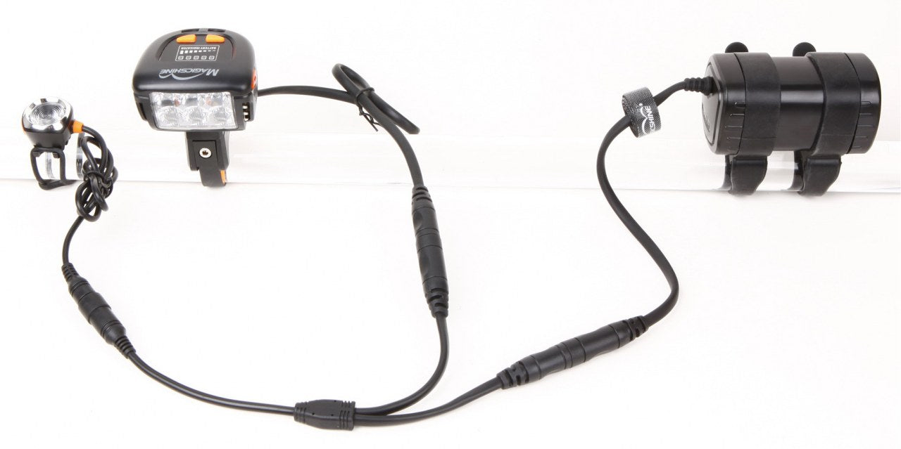 Magicshine MJ-6205 Y-Kabel orange 4 Pol. Stecker