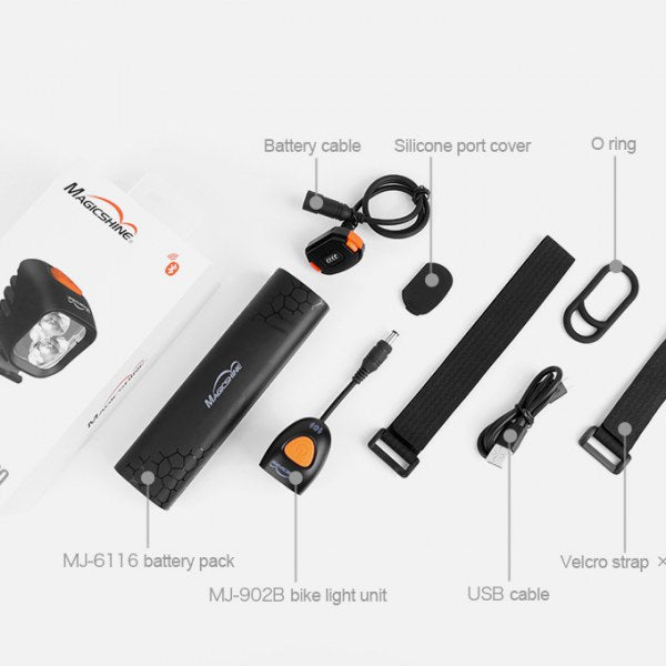 MJ-902B Remote Bluetooth Frontscheinwerfer 1600 Lumen