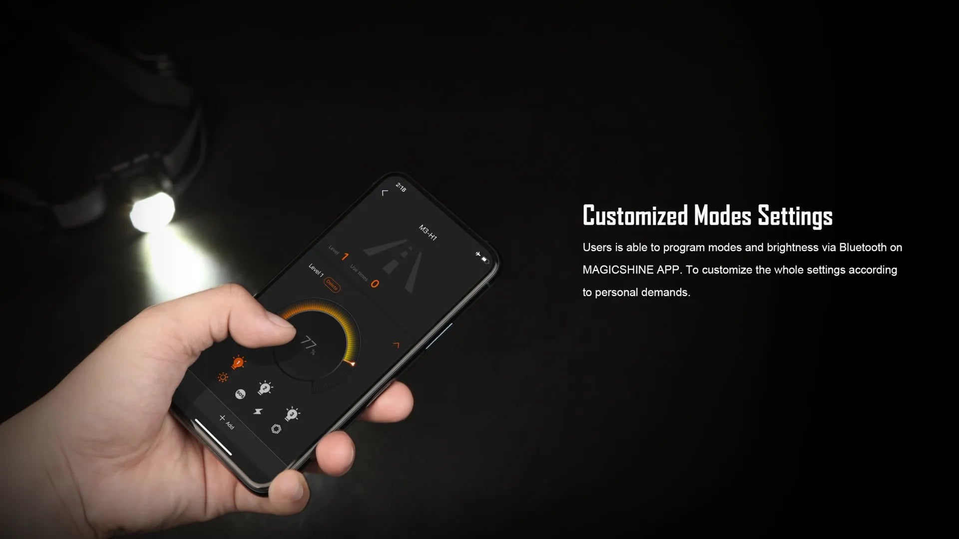 Magicshine MOH 35 Stirnlampe 1000 Lumen