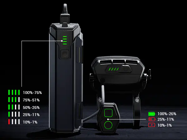 Magicshine MJ-6398 Li Ion Powerbank Akku 10.0 Ah für Monteer 12000