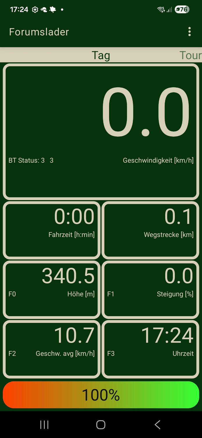 Forumslader AHEAD V6 für Steuerrohr/Gabelschaft, Nabendynamo Stromumwandler