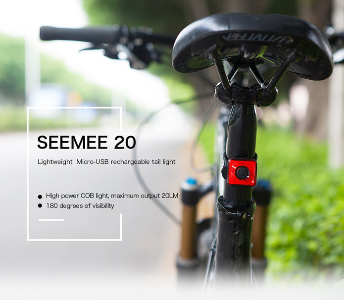 Feu arrière SEEMEE 20, 20 lumens