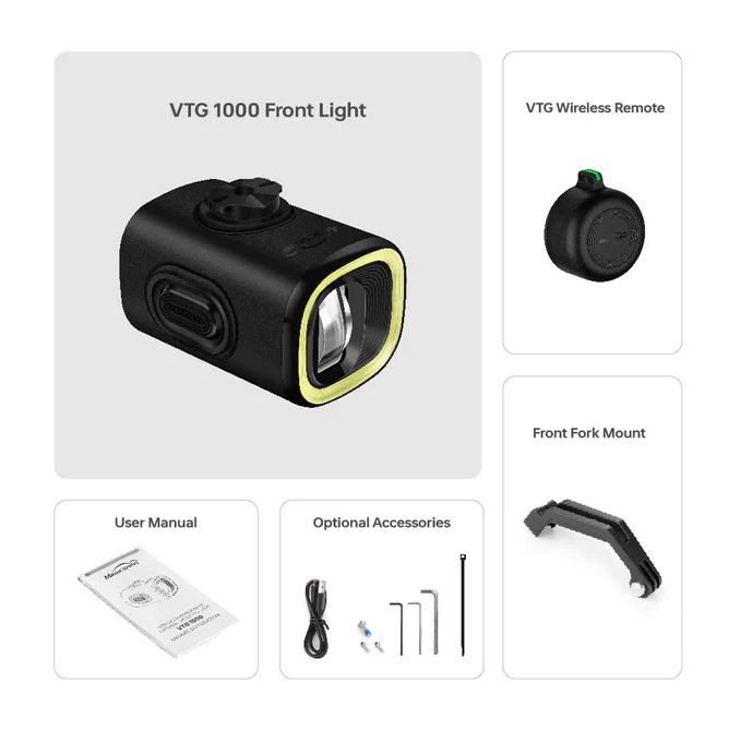 Magicshine VTG 1000 mini Remote Frontscheinwerfer 1000 Lumen