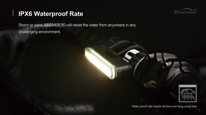 SEEMEE 30 Combo Light, éclairage avant et arrière