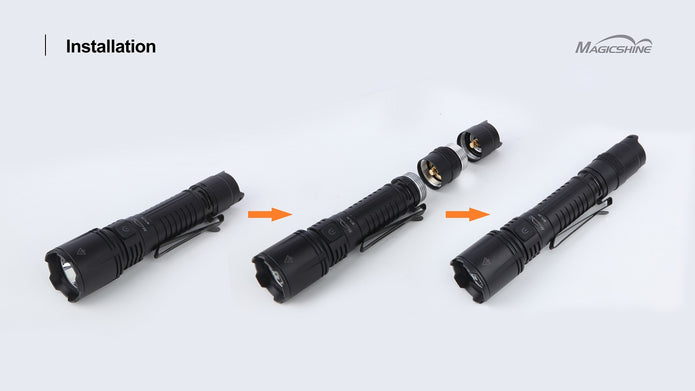 Lampe torche de chasse MTL 60 1000 lumens