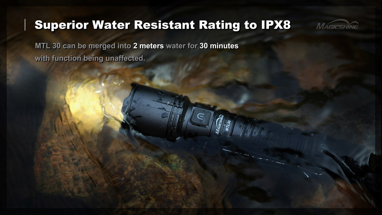 Magicshine MTL 30 Security Taschenlampe 1000 Lumen