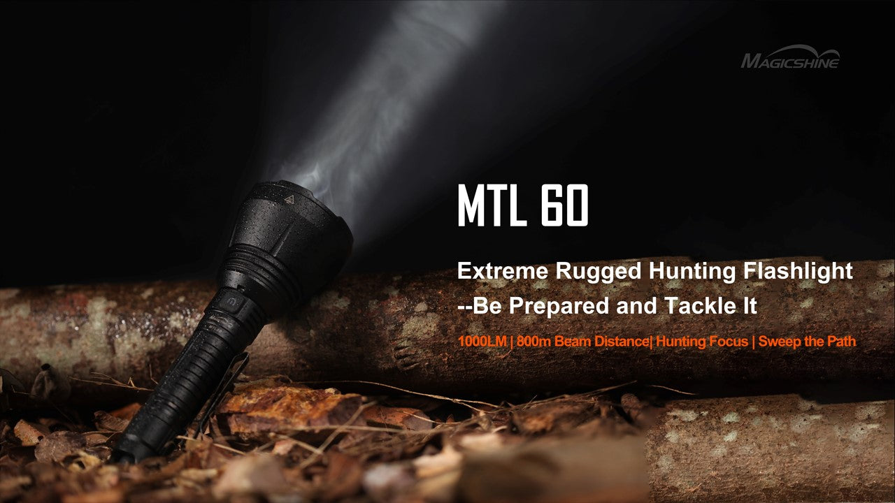 Magicshine MTL 60 Jagd Taschenlampe 1000 Lumen