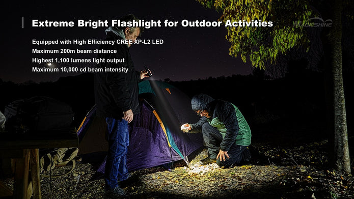 Lampe torche MOD 20 1100 lumens