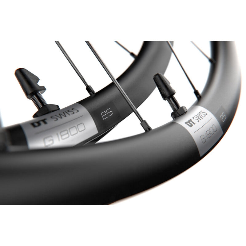DT Swiss G 1800 Spline 25 Disc 700C Vorderrad Nabendynamo, CL, 12x100mm, 24mm