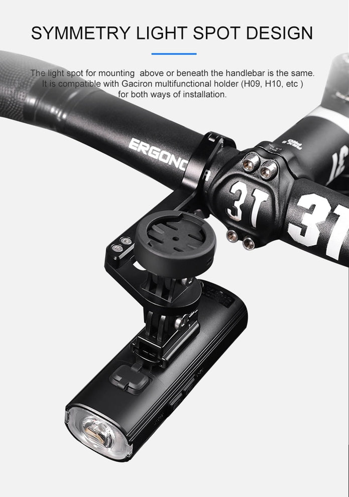 Gaciron V20C-600 Lumen zweifache Fahrradlampe – Magicshine (Bild 9)