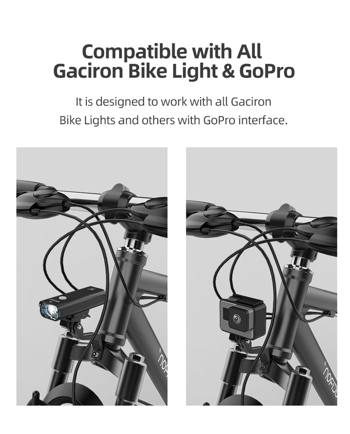 Gaciron H21A Gabellicht Frontlichtverlängerung / Bogenhalterung / GoPro – Magicshine (Bild 2)