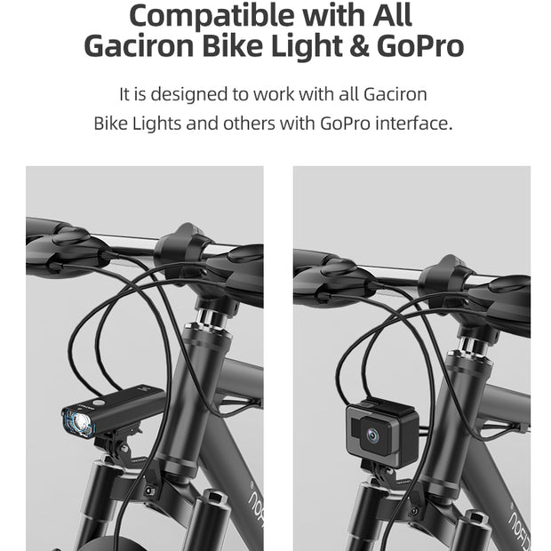 Gaciron H21A Gabellicht Frontlichtverlängerung / Bogenhalterung / GoPro